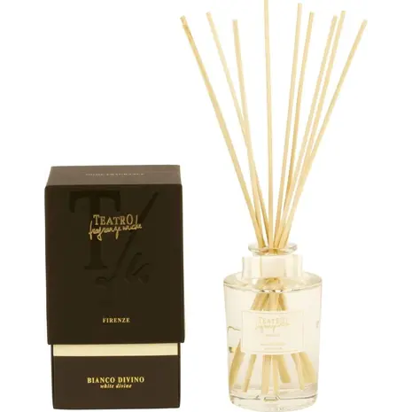 Αρωματικό χώρου με sticks Teatro Fragranze Uniche White Divine 100ml